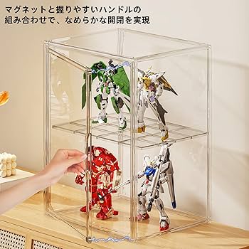 Amazon.co.jp: JOYZAN 透明 コレクションケース 組み立てタイプ