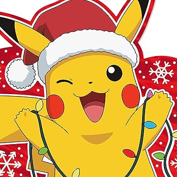 Amazon | Hallmark ポケットモンスター クリスマスカード ピカチュウ
