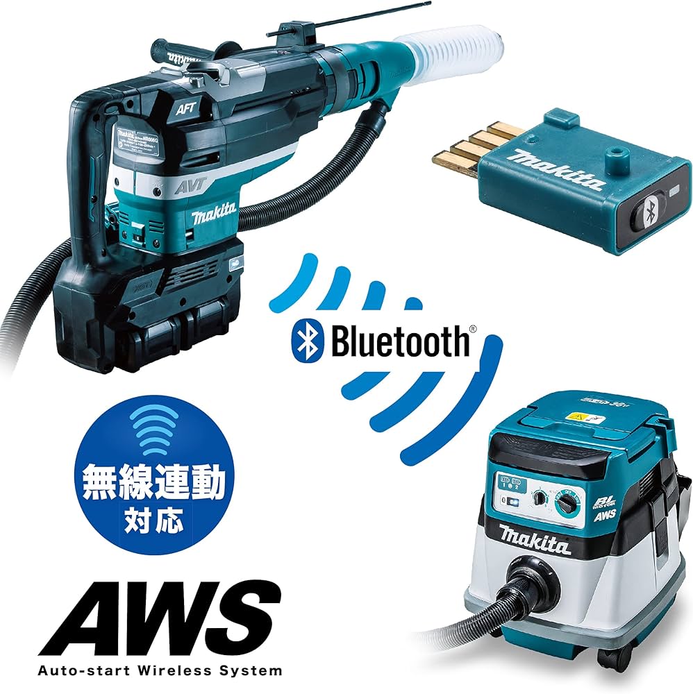 Amazon | マキタ(Makita) 52mm充電式ハンマドリル 80Vmax バッテリ
