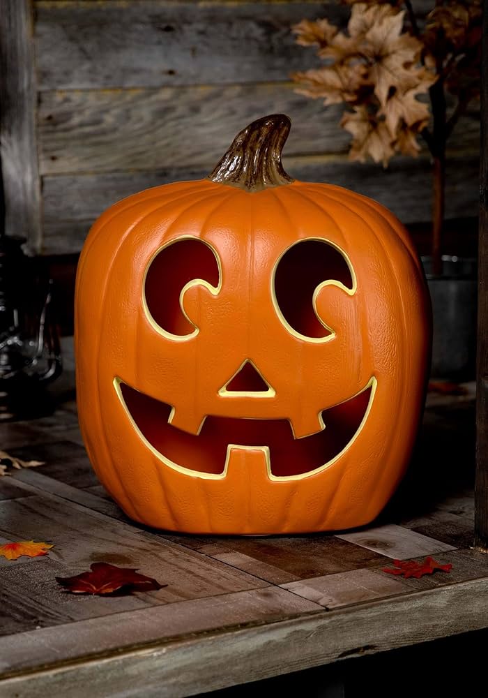 Amazon.co.jp: 19.5インチ かわいいジャック・オー・ランタン 光と音