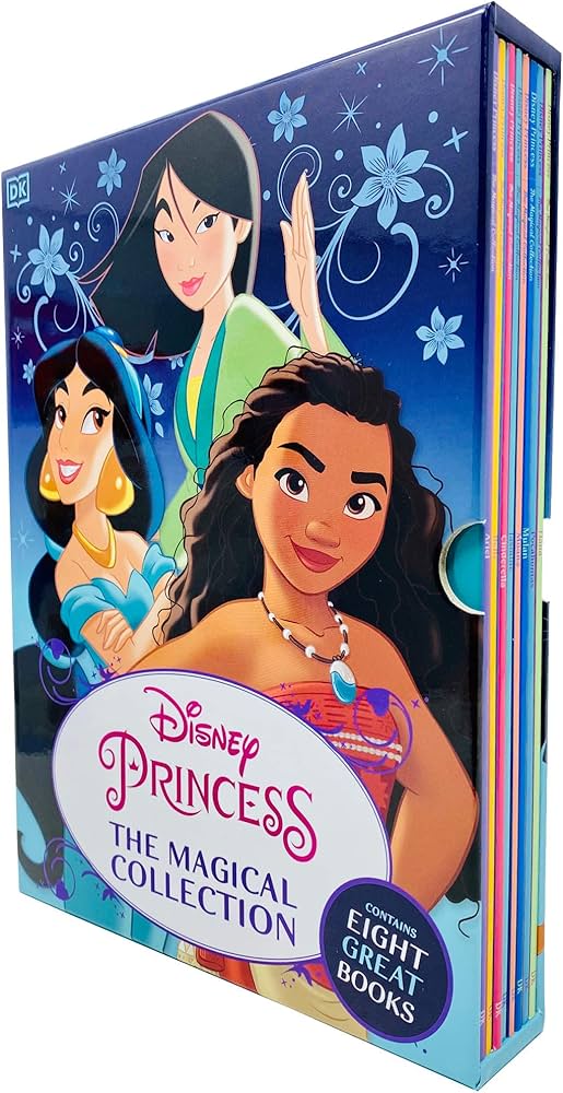 Disney Princess The Magical Collection 8 Books Box Set (Moana