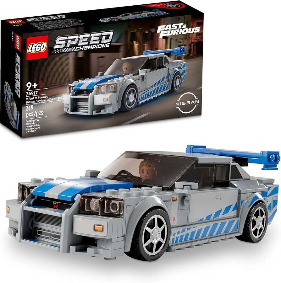 Amazon.com: LEGO Speed Champions 2 Fast 2 Furious Nissan Skyline