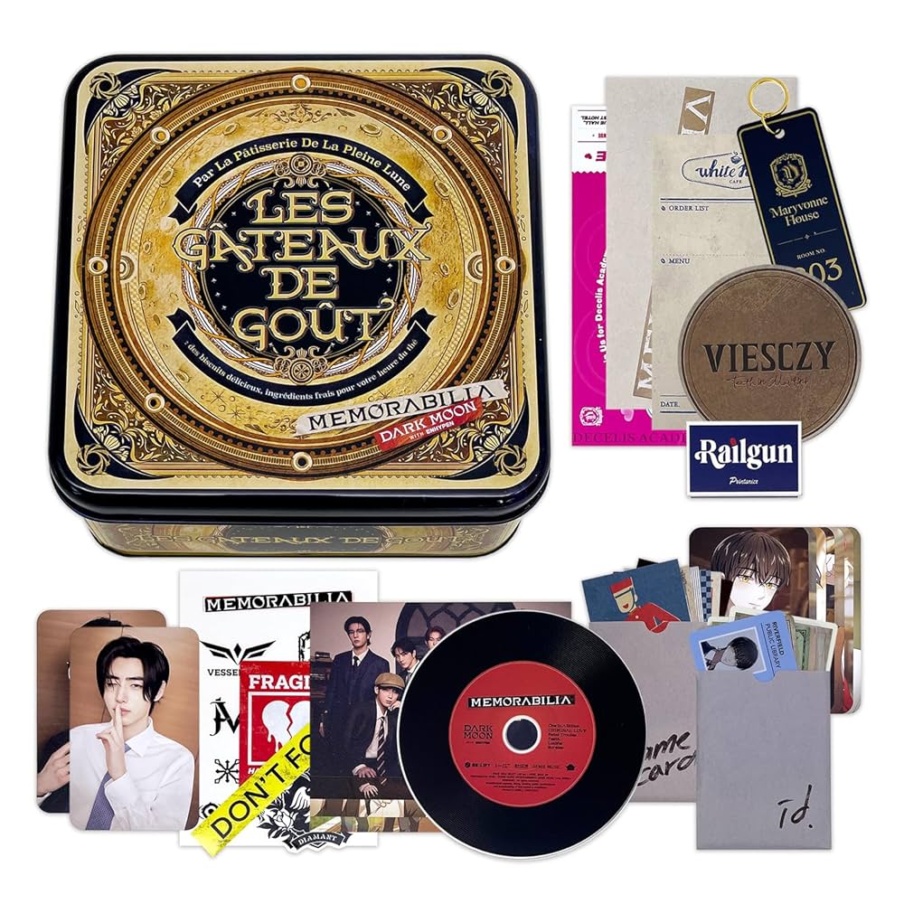 ENHYPEN - [MEMORABILIA] (Moon ver.) Keychain + ID Card + Name Card