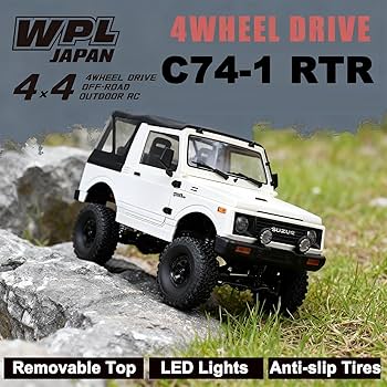 Amazon.com: Skymaker WPL C74-1 Suzuki Jimny 1/10 Outdoor Remote