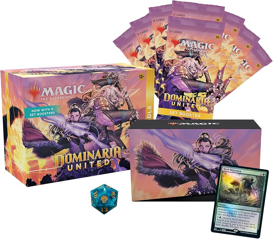 Amazon.com: Magic: The Gathering Dominaria United Bundle | 8 Set