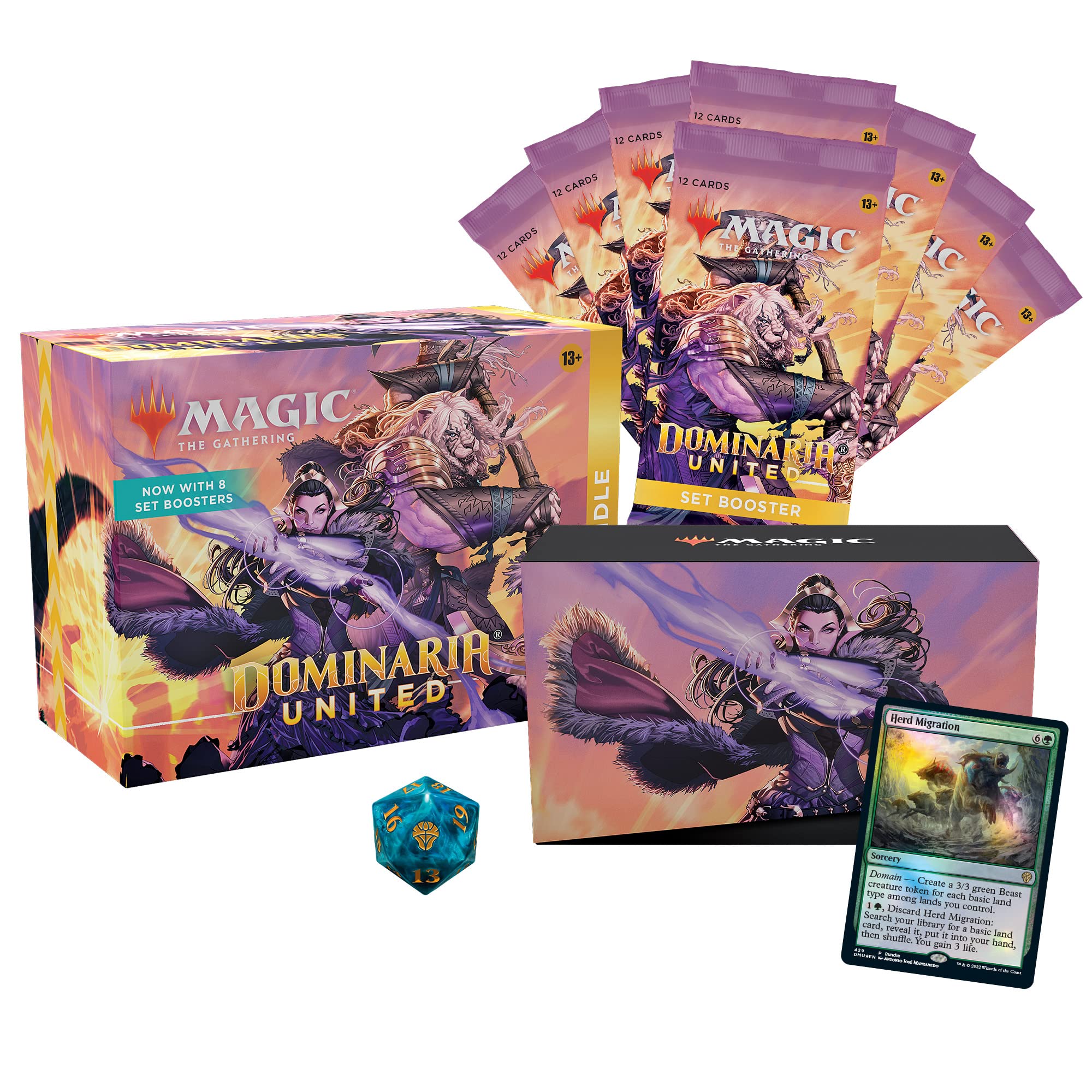 Amazon.com: Magic: The Gathering Dominaria United Bundle | 8 Set