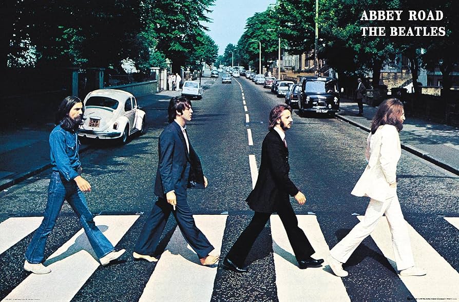 Amazon.com: The Beatles - Abbey Road Wall Poster, 34L