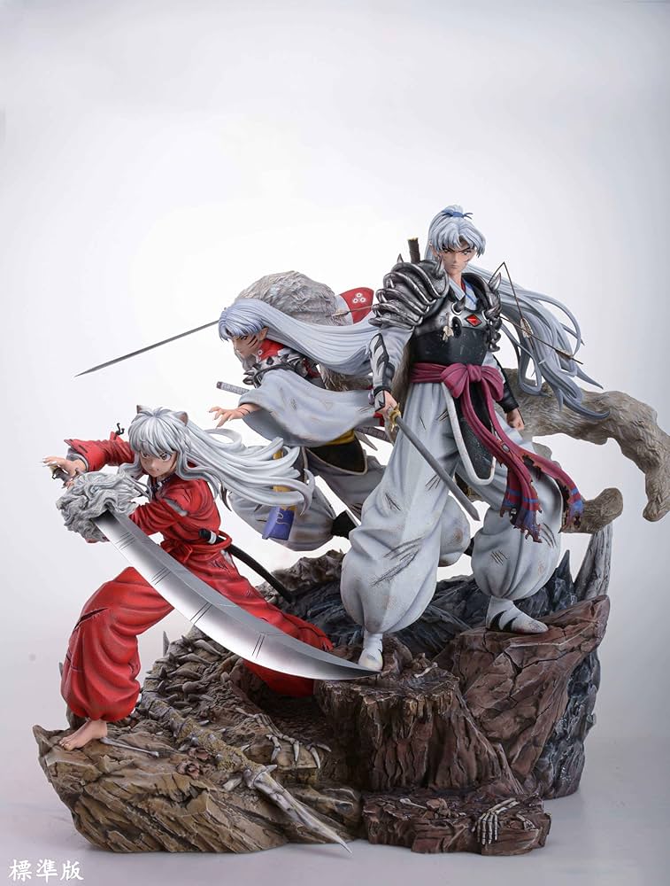 Amazon.co.jp: 犬夜叉 殺生丸 闘牙王 フィギュア 1/5スケール 塗装済み