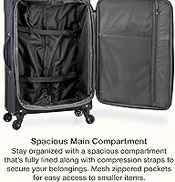 Amazon.com | U.S. Traveler Anzio Softside Expandable Spinner