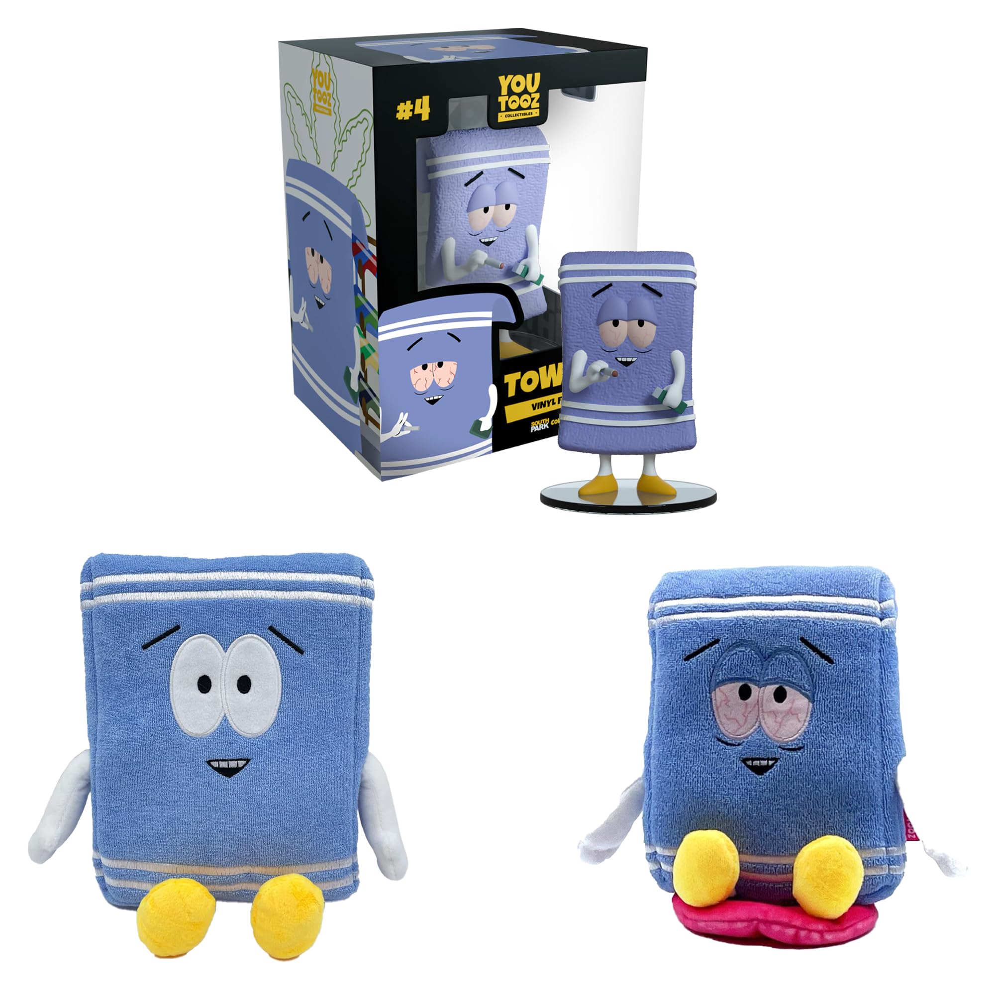 Amazon.com: Youtooz Towelie Vinyl Figure and Plushies Set, 3.5