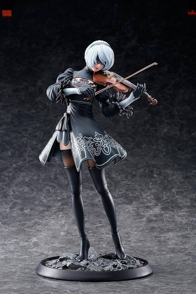 Amazon.co.jp: ヨルハ二号B型 2B フィギュア バイオリンVer. 1/4