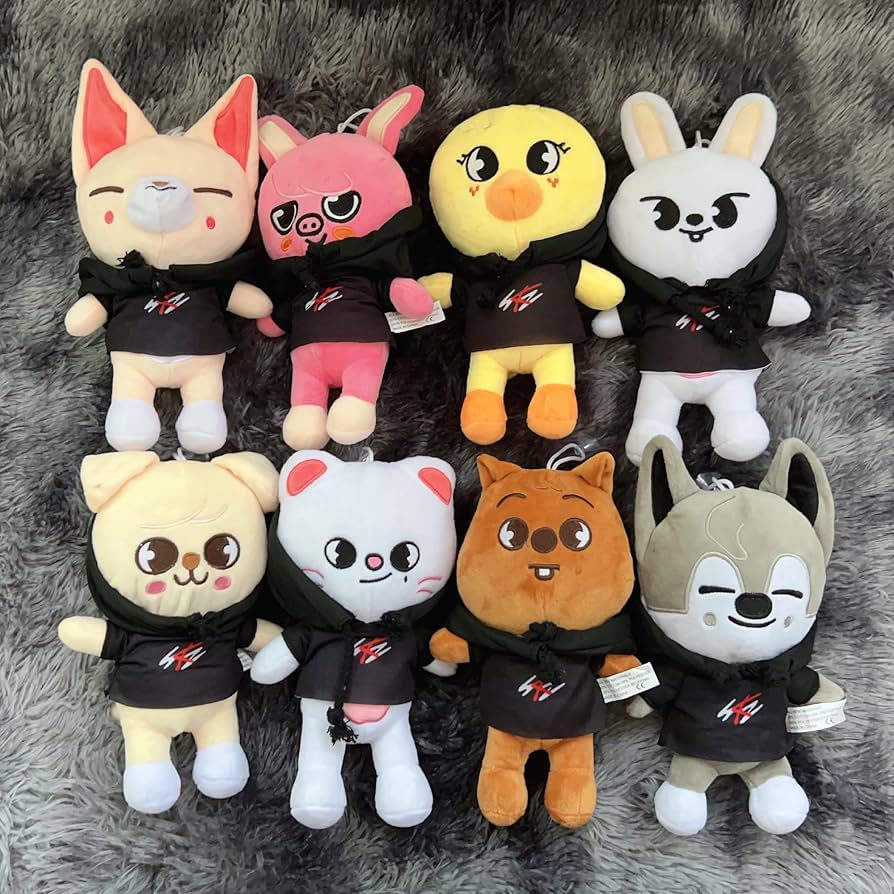 Amazon.com: RHEETADA 8 PCS Skzoo Plushies SKZ Plush Doll for Fans