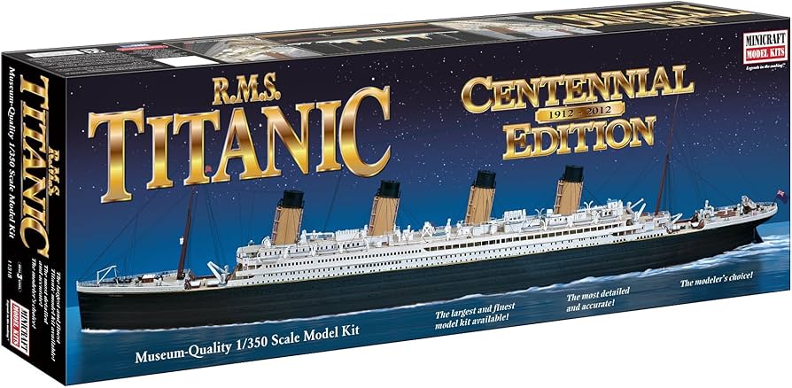 Amazon | ミニクラフト 1/350 タイタニック 100周年記念エディション
