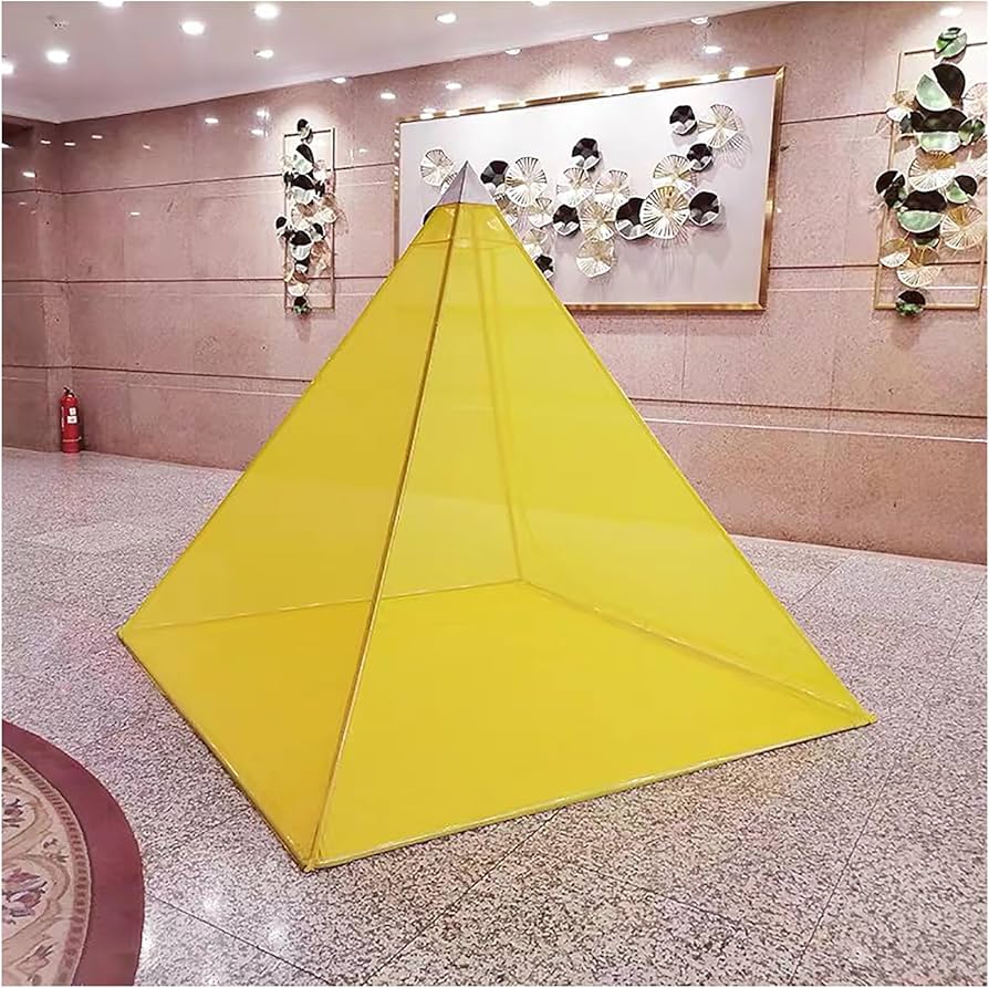 Amazon.co.jp: FXNFXLA 癒しのための銅製瞑想ピラミッド、瞑想ヘッド用