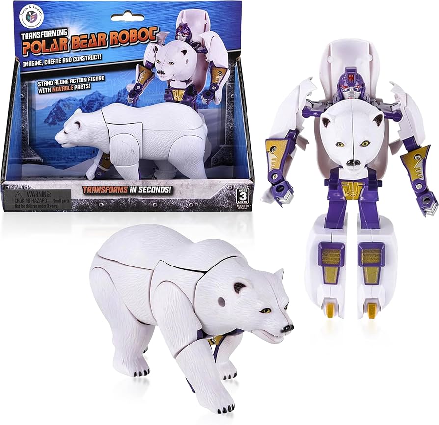 Amazon.co.jp: Forest & Twelfth 5インチ シロクマ ジャングルアニマル