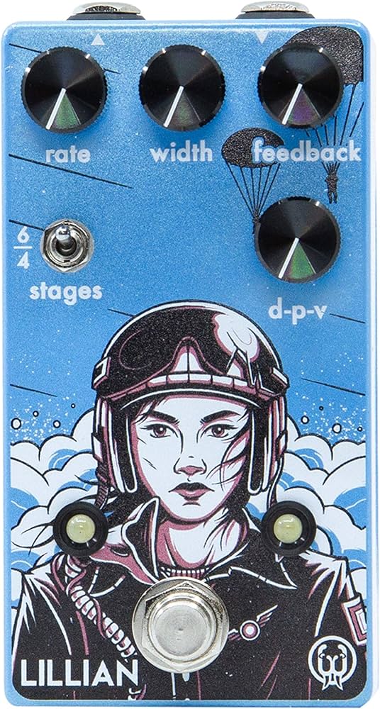 Amazon.com: Walrus Audio Lillian Multi-Stage Analog Phaser