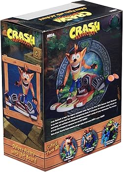 Amazon.com: NECA Crash Bandicoot - 7” Scale Action Figure - Deluxe