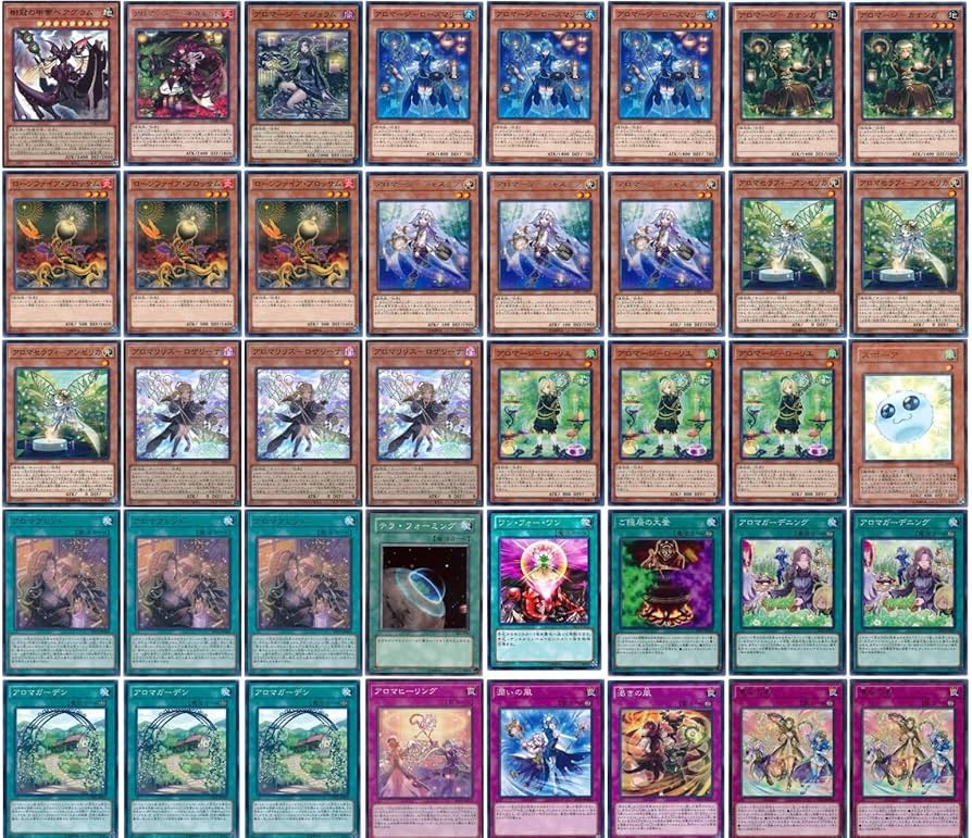 Amazon.co.jp: 【デッキ販売】 アロマデッキ 構築済みデッキ スリーブ