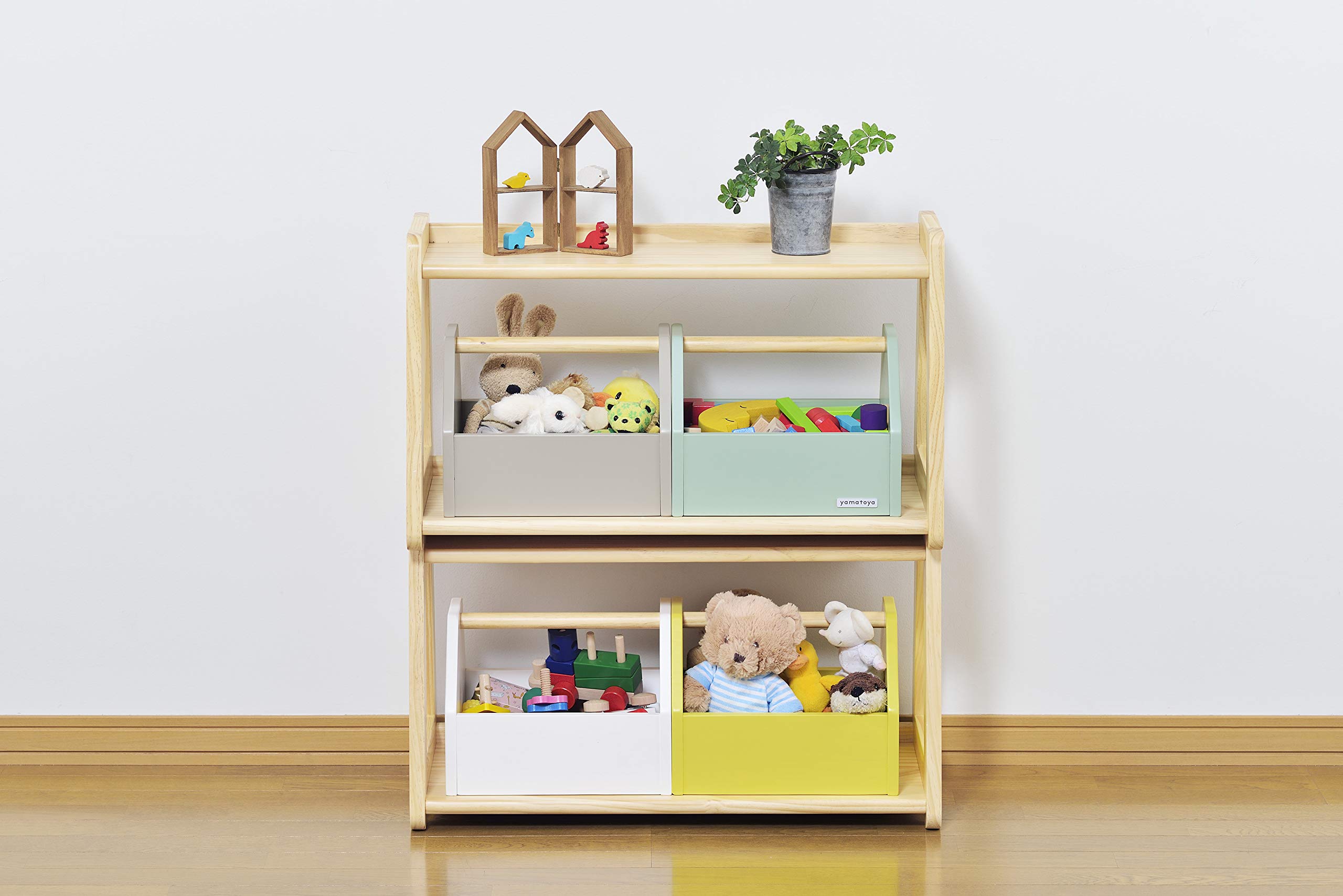 Amazon.co.jp: 大和屋 ノスタ トイラック おもちゃを収納 : ホーム