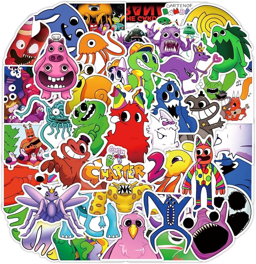 Amazon | ガーデンオブバンバン シール ステッカーセット 50枚セット