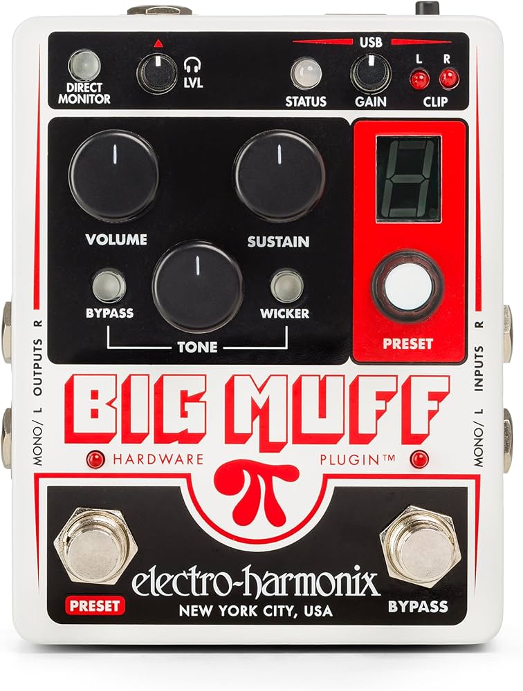 ELECTRO HARMONIX Big Muff Hardware Plugin Guitar Effect Pedal