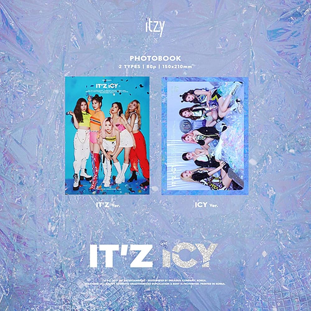 ITZY - ITZY 'It'z Icy' Album [IT'Z + ICY Ver.] 2 Version Set│CD+