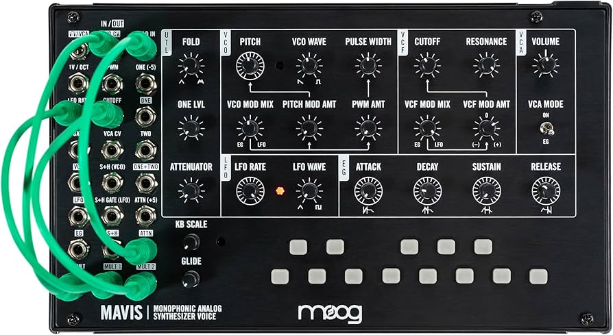 Amazon.co.jp: MOOG Mavis キーボード付きスタンドアロン・セミ