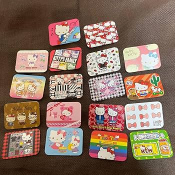 Amazon.co.jp: 8 可能 平成レトロ 当時物 キティ キティちゃん シール