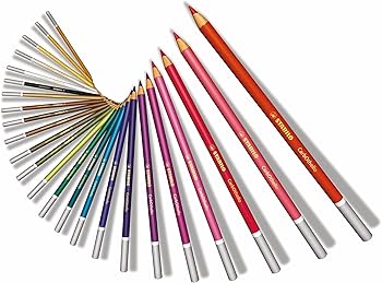Amazon | スタビロ 水彩色鉛筆 カーブオテロ 24色セット 1424-6