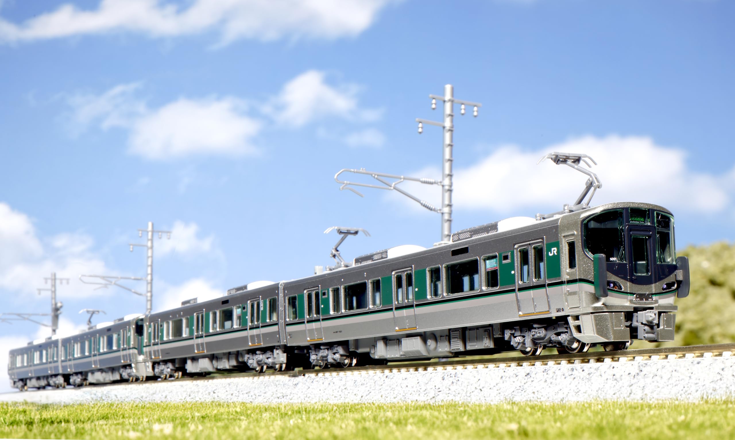 Amazon | KATO Nゲージ 227系1000番台 SD編成 2両セット 10-1904 鉄道