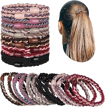 Amazon | ポニーテールチューブ 絡まないヘアゴム 髪ゴム 跡がつかない