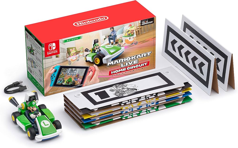 Amazon.com: Mario Kart Live: Home Circuit -Luigi Set Nintendo