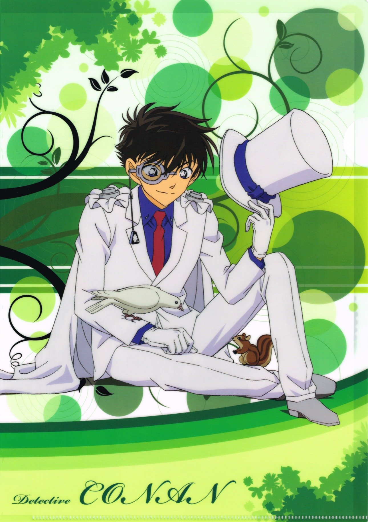 Amazon.co.jp: 名探偵コナン クリアファイル/B 怪盗キッド、新一&蘭