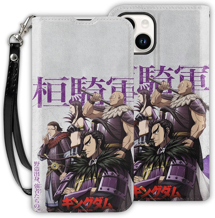 Amazon.co.jp: キングダム スマホケース iphone16ケース 手帳型