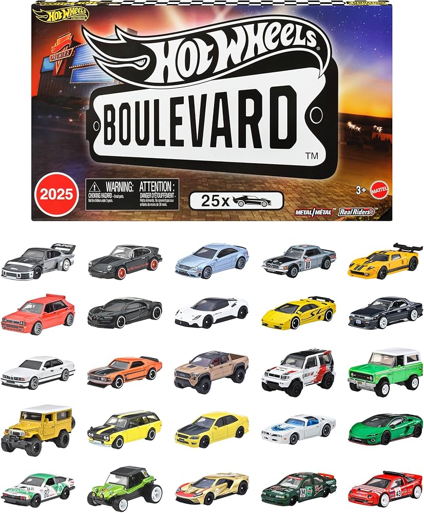 Amazon | ホットウィール(Hot Wheels) ブールバード 25カー