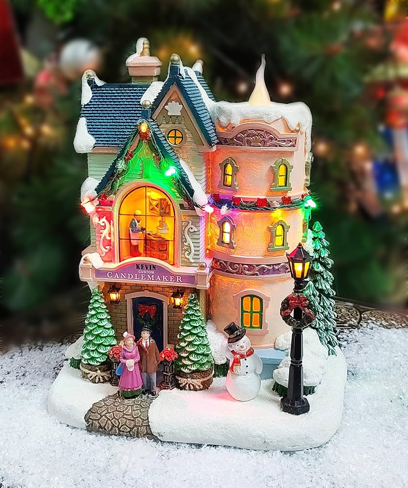 Amazon.com: MOMENTS IN TIME Vintage Custom Candlemaker Christmas