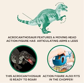 Amazon.co.jp: Terra 恐竜 アクロカントサウルス ジャングル探検隊