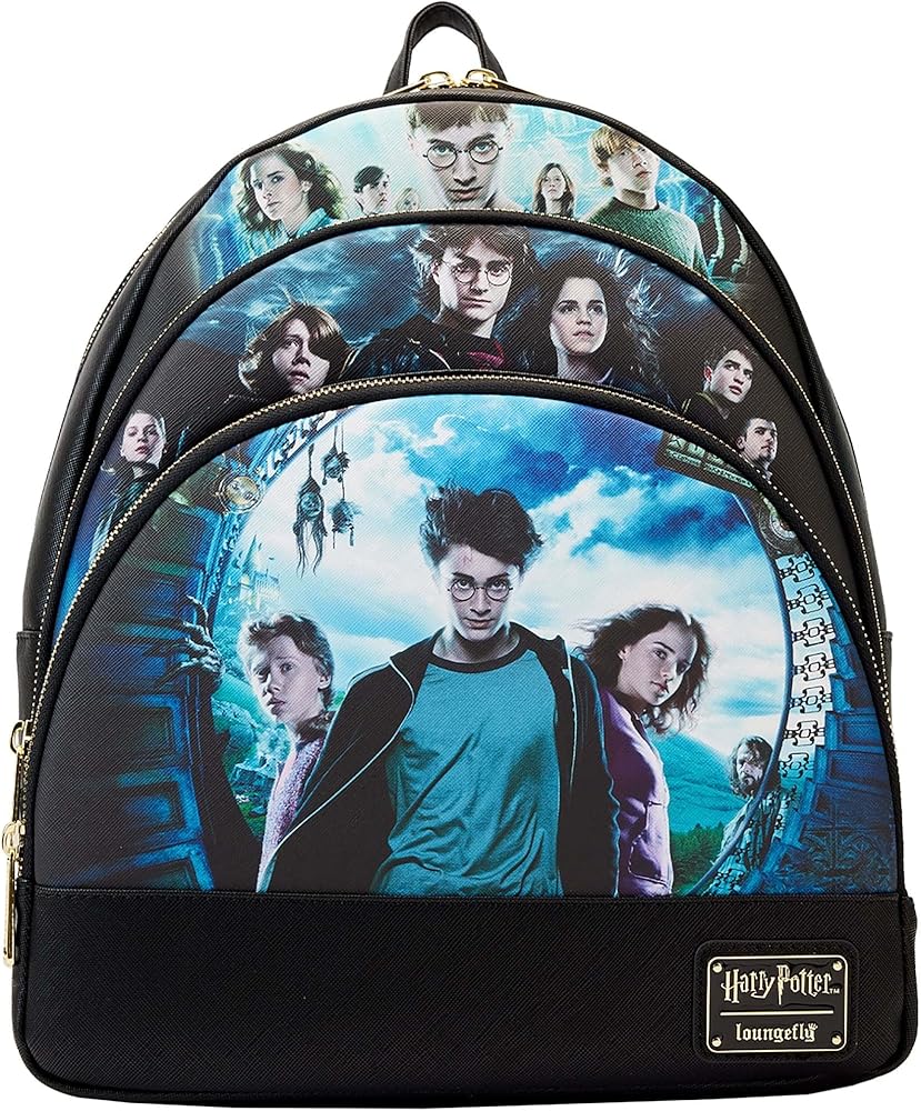 Amazon.com | Loungefly Harry Potter Trilogy Series 2 Triple Pocket