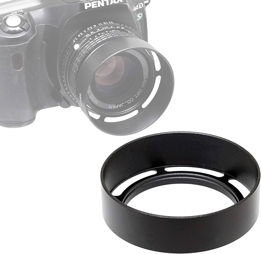 Amazon.com : Fotasy Metal 43mm Vented Lens Hood, 43mm Screw-in