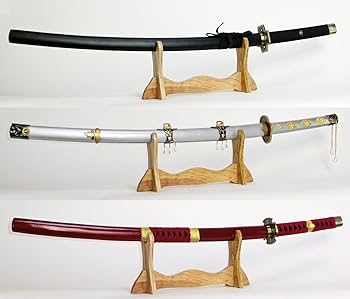 Amazon.co.jp: Kiumi 刀掛け 無垢材 刀掛台 原木 刀置き 剣置き 木 刀