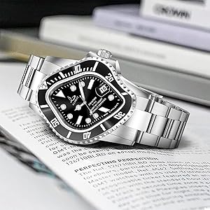 Amazon.com: ILLIMITE Melting Automatic Watches for Men Japanese