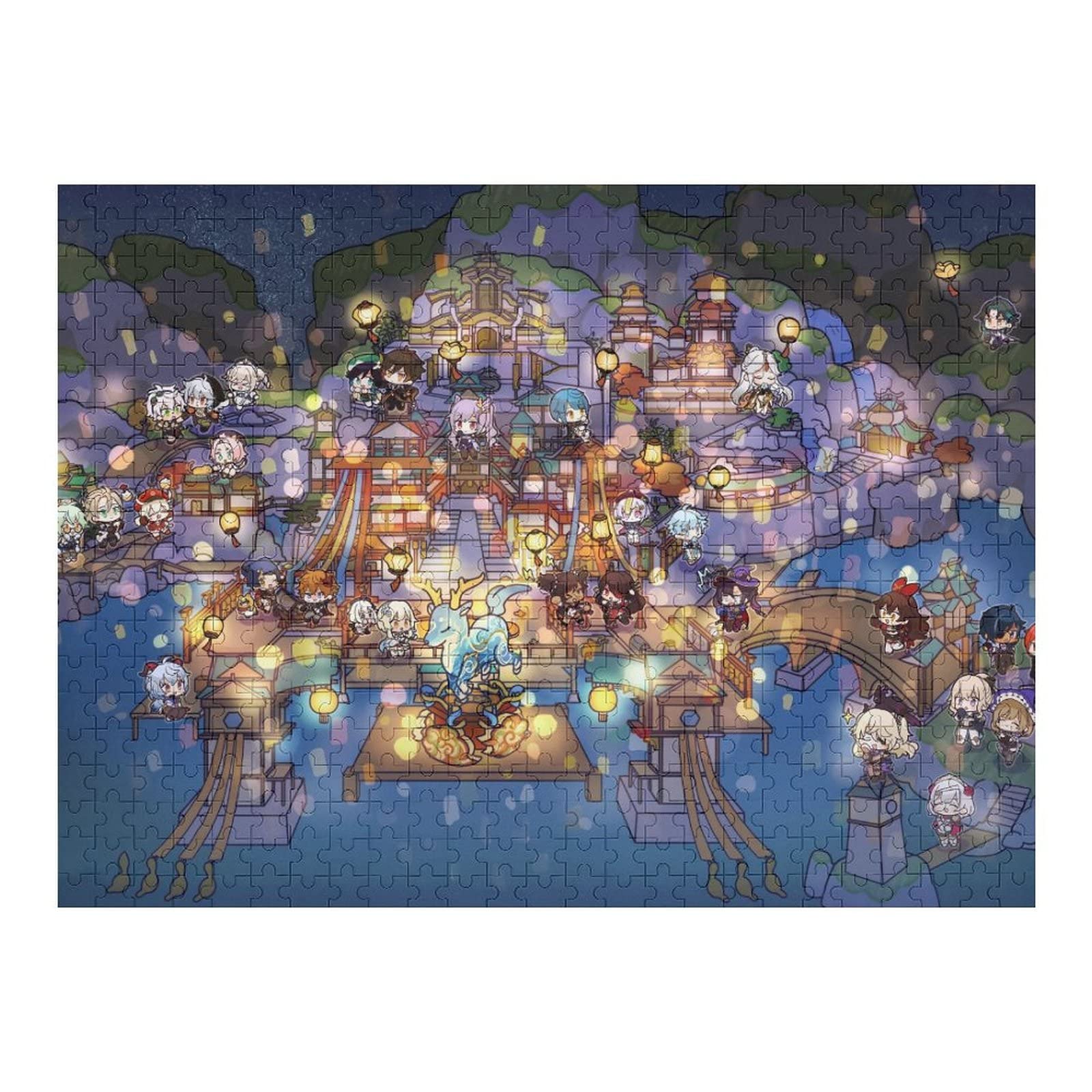 Amazon.co.jp: 原神 刻晴 魈 鍾離 甘雨 海灯祭 月逐い祭