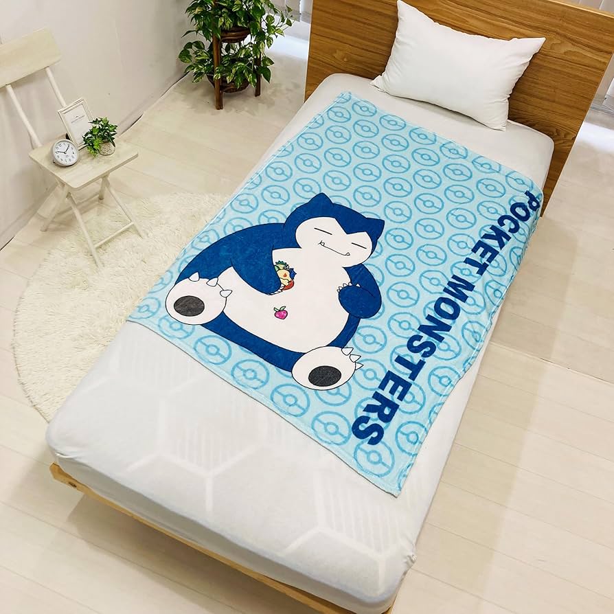 Amazon｜MORIPiLO ポケモン タオルケット カビゴン (マイクロ