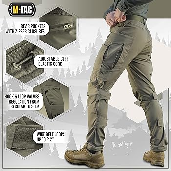 M-Tac Conquistador Flex Tactical Pants - Military Style Men's