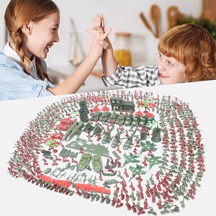 Amazon.co.jp: アーミーメンセット、革新的なアーミーフィギュアプレイ