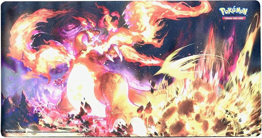Amazon | ポケモン - リザードン Vmax - プレイマット - ウルトラ