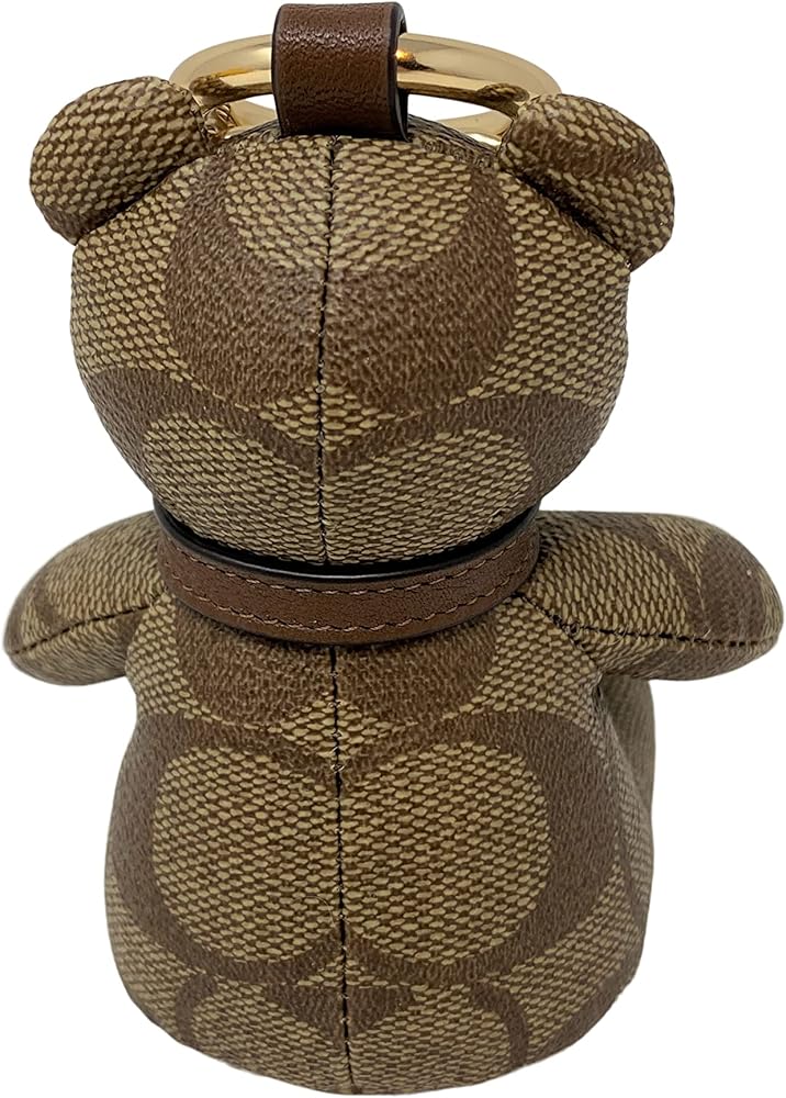 Amazon.co.jp: コーチシグネチャーコーティングキャンバスベアバッグ