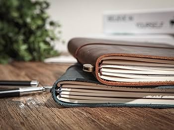 Amazon | Collasaro レザーノート 本革 手帳 日記帳 レギュラーサイズ