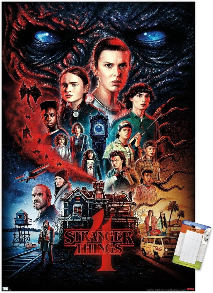 Amazon.co.jp: Netflix ストレンジャー・シングス:シーズン4 - 1枚の