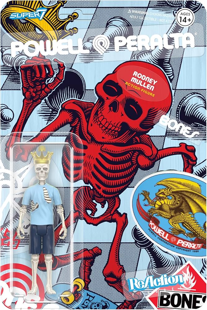 Amazon.com: Super7 Powell-Peralta Rodney Mullen - 3.75